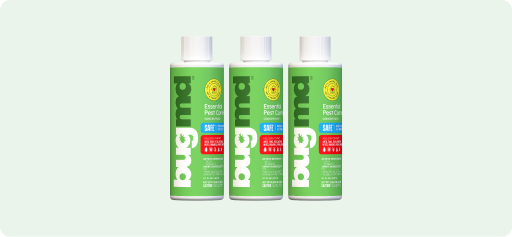 Essential Pest Control Concentrate bottles
